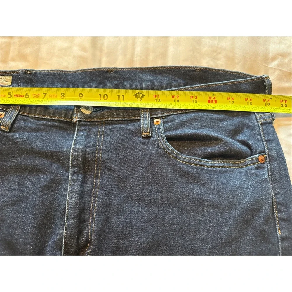 Levi's 512 Jeans Men's38x34 Blue Premium Denim Dark Wash